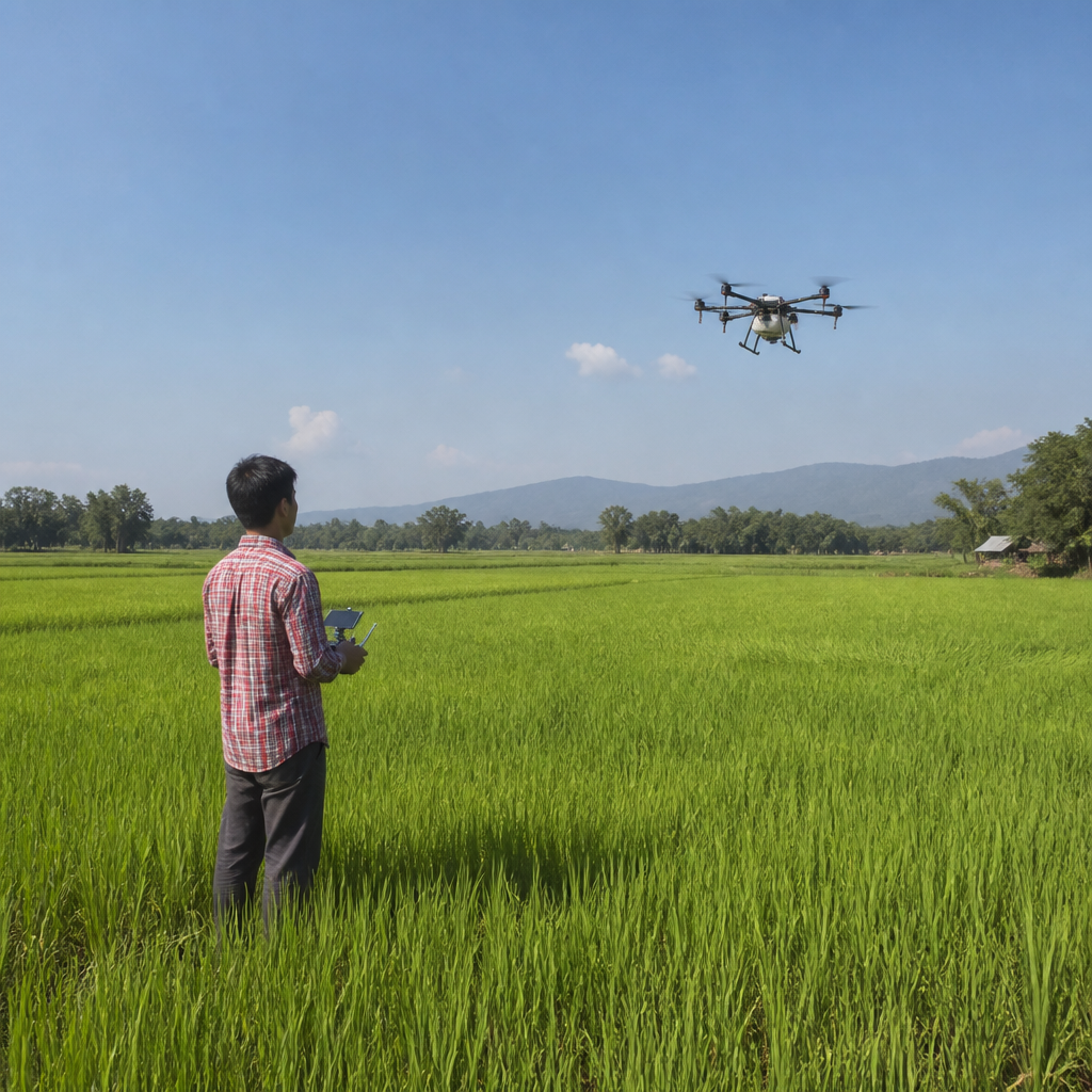 ความลับของเกษตรกรยุคใหม่ที่ใช้ Agricultural Drone จับโรคพืชได้ก่อนตาเห็นจน Smart Farming เปลี่ยนเกษตรอินทรีย์ให้ทำกำไรได้มากกว่าเคมี