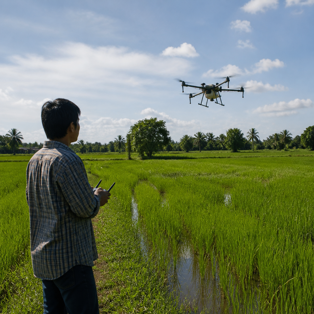 รู้ก่อนลงทุนพลาด 5 จุดอ่อนของ Agricultural Drone ที่เกษตรกรยุคใหม่ต้องแก้ก่อนนำมาใช้ใน Smart Farming สำหรับเกษตรอินทรีย์ที่ต้องการความละเอียดอ่อน