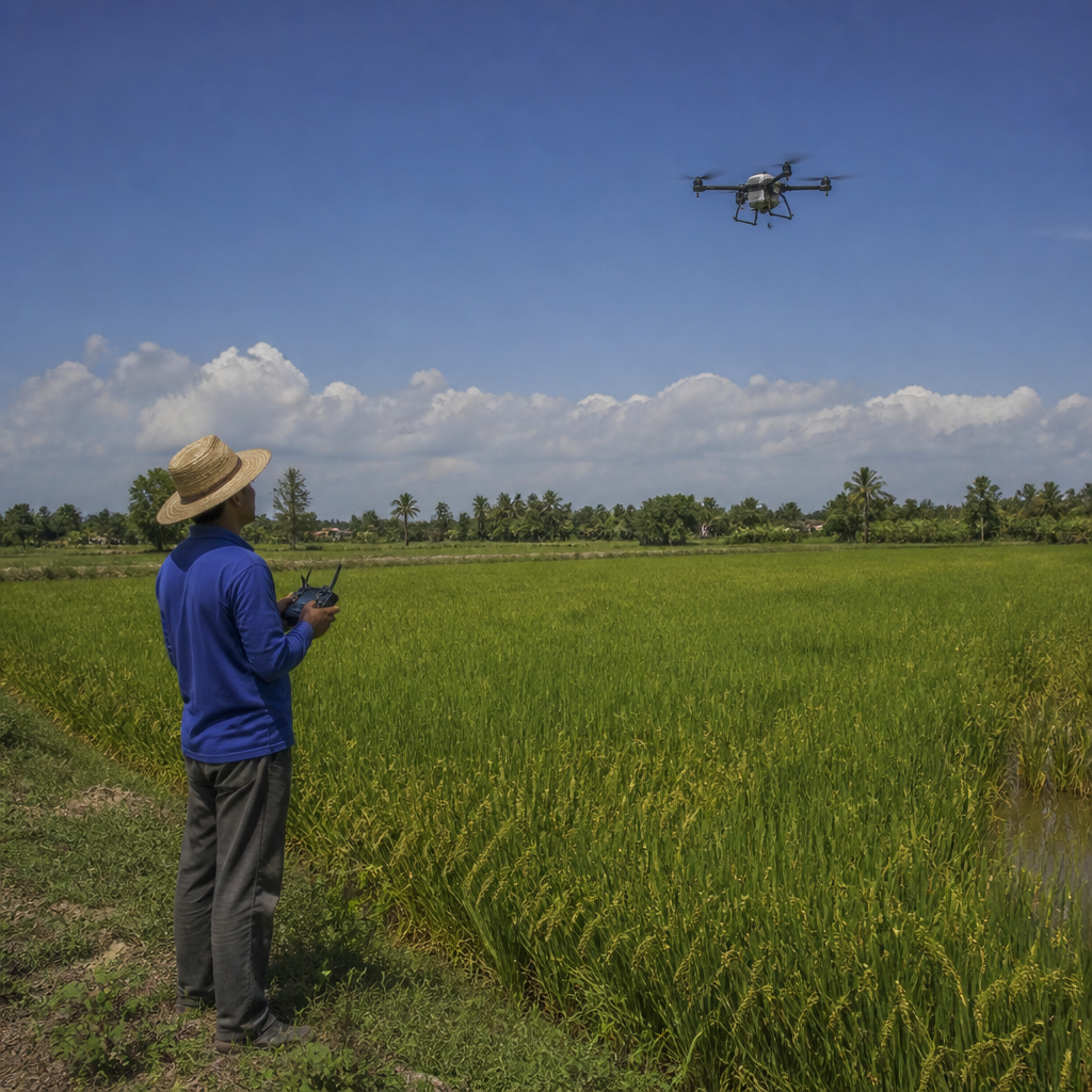 ความลับของเกษตรกรยุคใหม่ที่ใช้ Agricultural Drone จับโรคพืชได้ก่อนตาเห็นจน Smart Farming เปลี่ยนเกษตรอินทรีย์ให้ทำกำไรได้มากกว่าเคมี