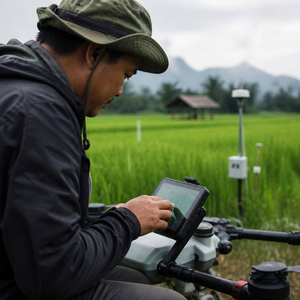 Agricultural Drone ผู้ช่วยคนใหม่ เกษตรอินทรีย์ยุค 4.0
